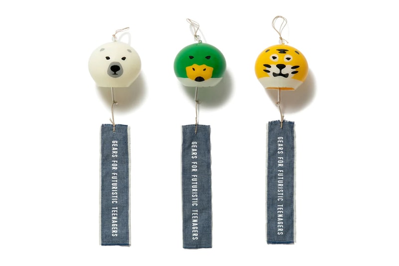 Human Made made in human capsule collection traditional happi coat graphic tee indigo wind chimes papier mache lucky cats chopstick rests release info date price