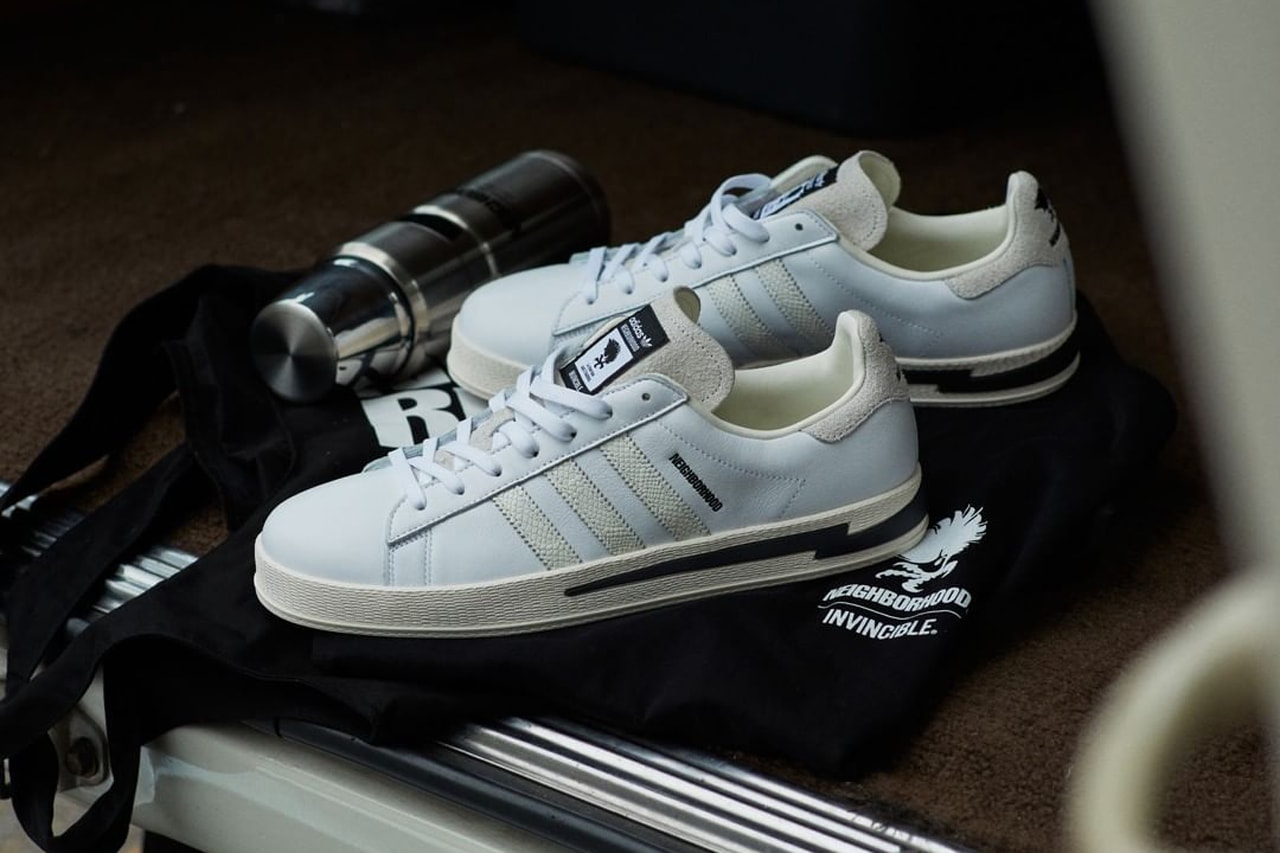 INVINCIBLE NEIGHBORHOOD adidas Campus White Release Date info store list buying guide photos price