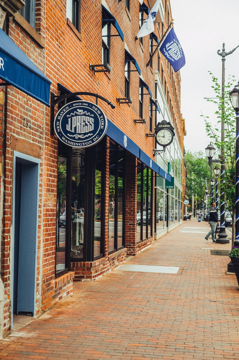 j. press new haven ivy league connecticut flagship details opening hours information