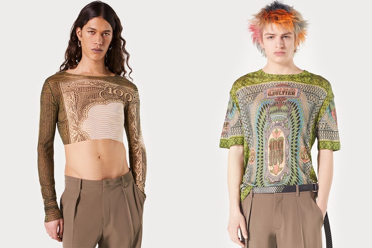 Jean Paul Gaultier's "Iconic Print" Series Reissues '90s and Y2K Graphics