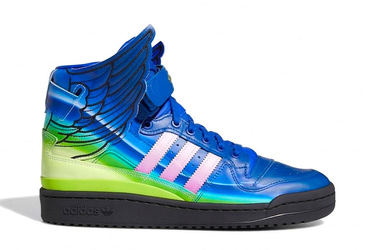 Jeremy Scott x adidas Forum Hi Wings 4.0 Arrives in Multicolor Gradient