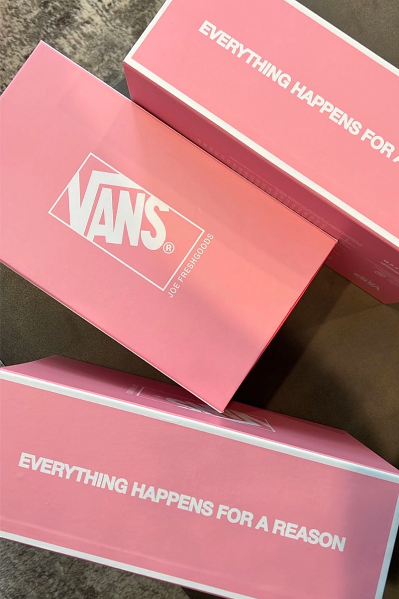 Joe Freshgoods Vans Collaboration Teaser Release Info
