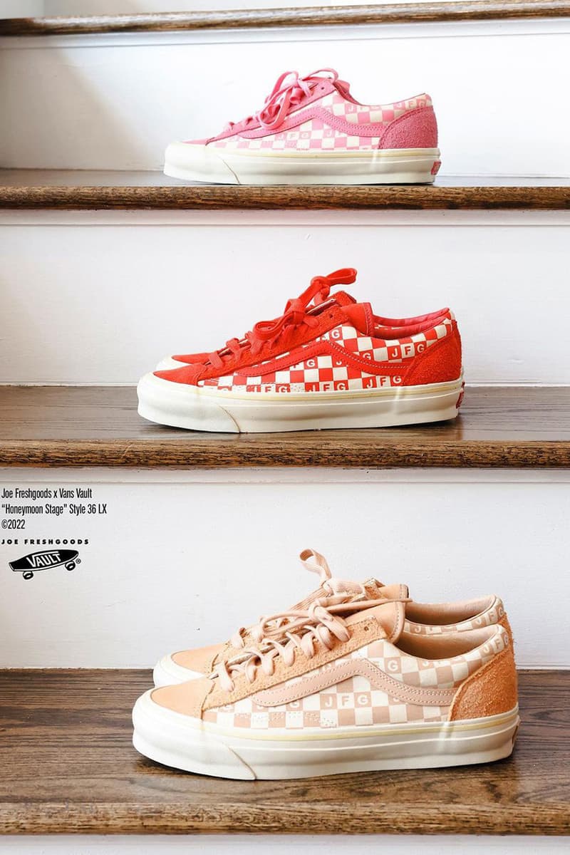 joe freshgoods vans style 36 tuần trăng mật ngày phát hành thông tin cửa hàng danh sách cửa hàng hướng dẫn mua ảnh giá