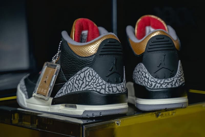 Jordan Brand Nike Air Jordan 3 "Black Gold" Exclusive Sneaker 