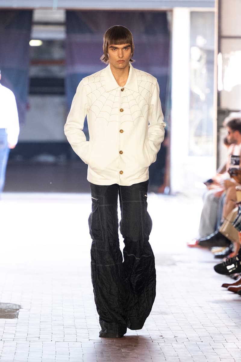 JORDANLUCA Spring/Summer 2023 Runway "SABOTAGE" Collection Milan Fashion Week Jordan Bowen Luca Marchetto