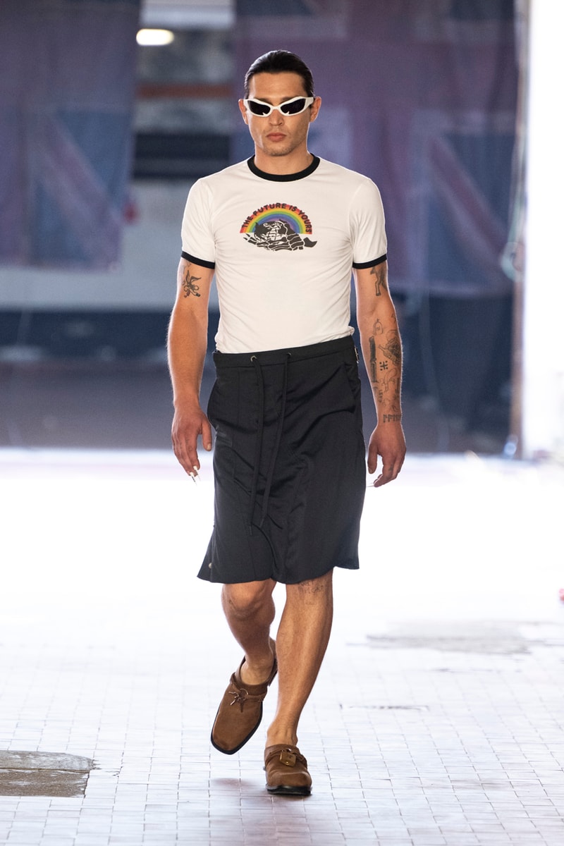 JORDANLUCA Spring/Summer 2023 Runway "SABOTAGE" Collection Milan Fashion Week Jordan Bowen Luca Marchetto