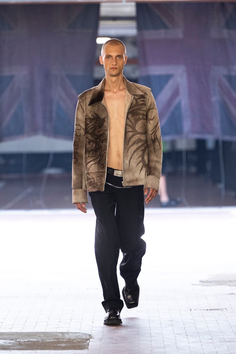 JORDANLUCA Spring/Summer 2023 Runway "SABOTAGE" Collection Milan Fashion Week Jordan Bowen Luca Marchetto