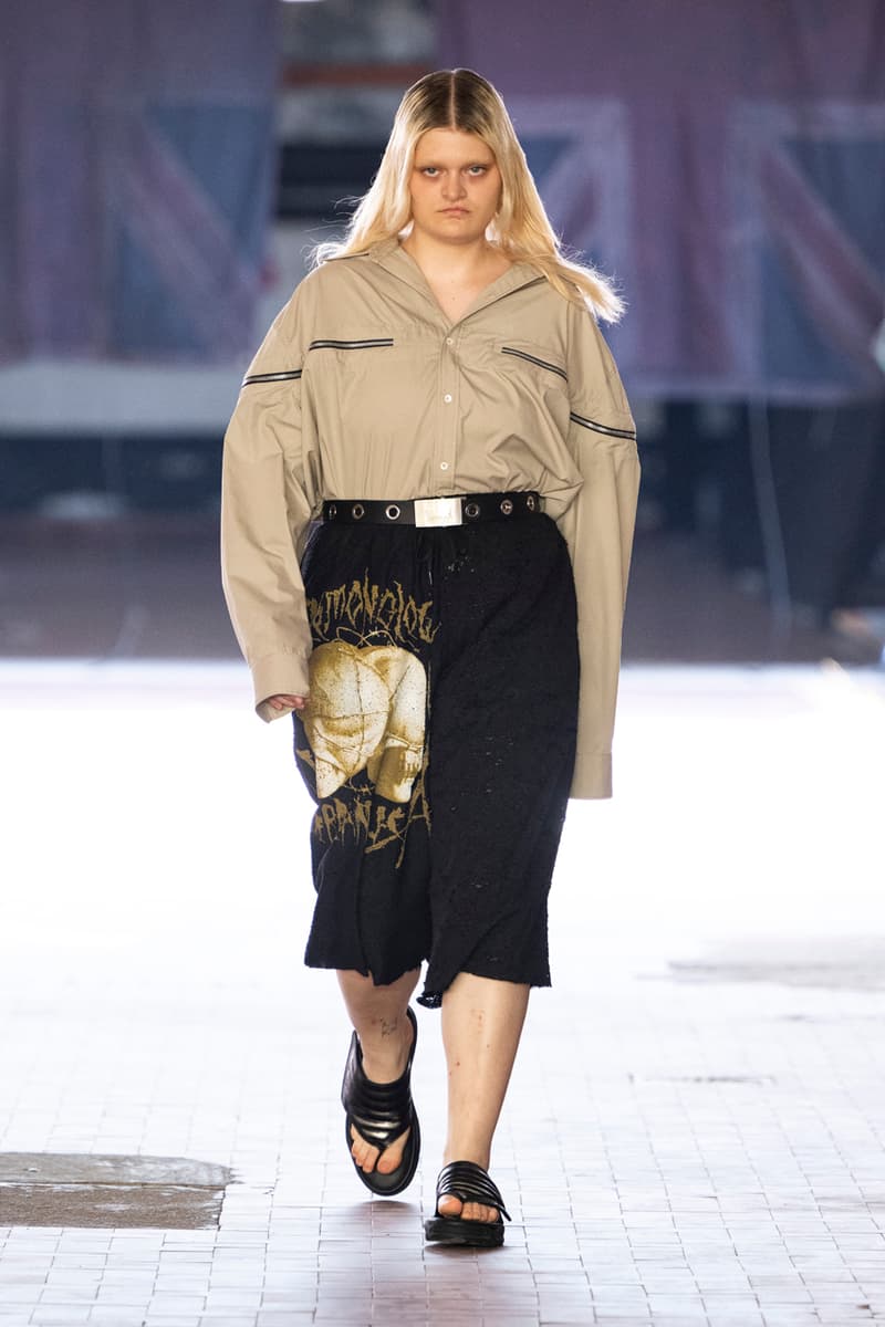 JORDANLUCA Spring/Summer 2023 Runway "SABOTAGE" Collection Milan Fashion Week Jordan Bowen Luca Marchetto