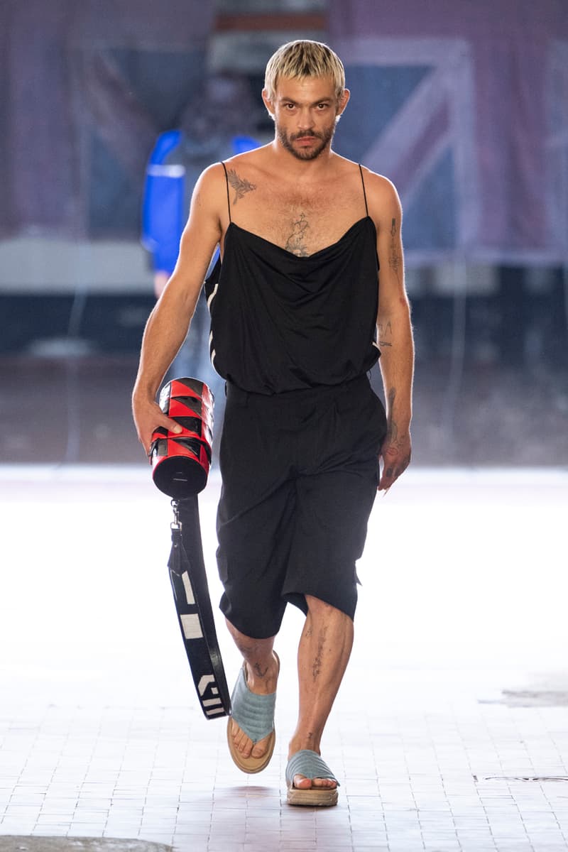 JORDANLUCA Spring/Summer 2023 Runway "SABOTAGE" Collection Milan Fashion Week Jordan Bowen Luca Marchetto