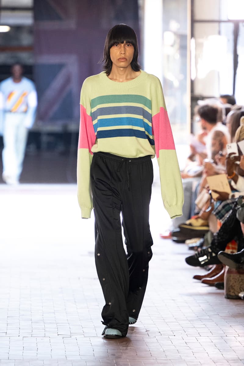 JORDANLUCA Spring/Summer 2023 Runway "SABOTAGE" Collection Milan Fashion Week Jordan Bowen Luca Marchetto