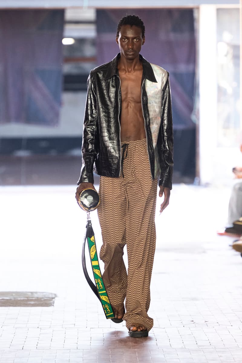 JORDANLUCA Spring/Summer 2023 Runway "SABOTAGE" Collection Milan Fashion Week Jordan Bowen Luca Marchetto