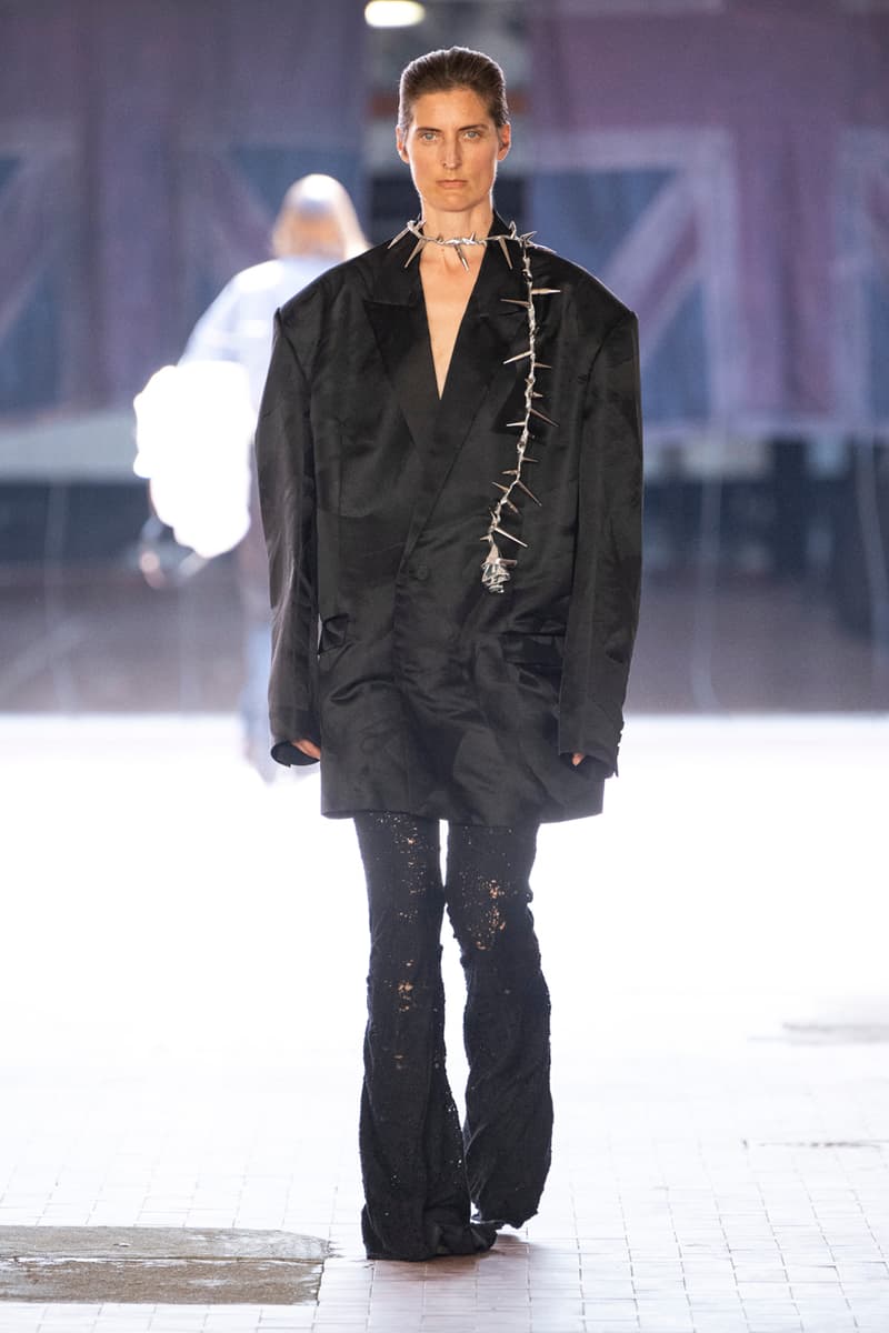 JORDANLUCA Spring/Summer 2023 Runway "SABOTAGE" Collection Milan Fashion Week Jordan Bowen Luca Marchetto