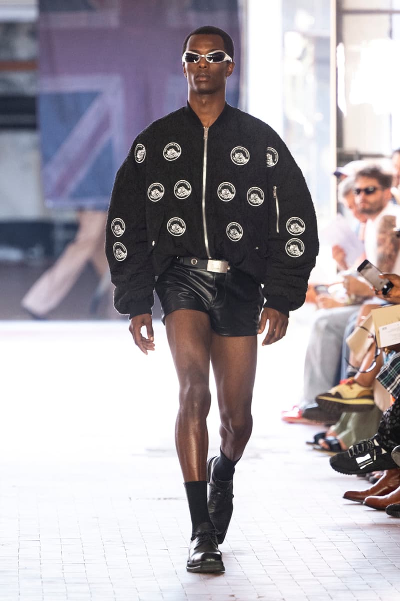 JORDANLUCA Spring/Summer 2023 Runway "SABOTAGE" Collection Milan Fashion Week Jordan Bowen Luca Marchetto