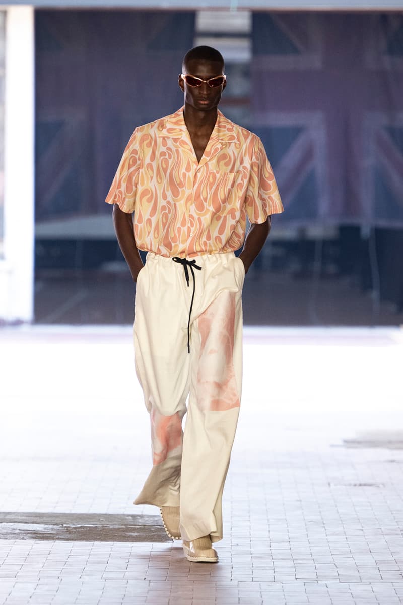 JORDANLUCA Spring/Summer 2023 Runway "SABOTAGE" Collection Milan Fashion Week Jordan Bowen Luca Marchetto