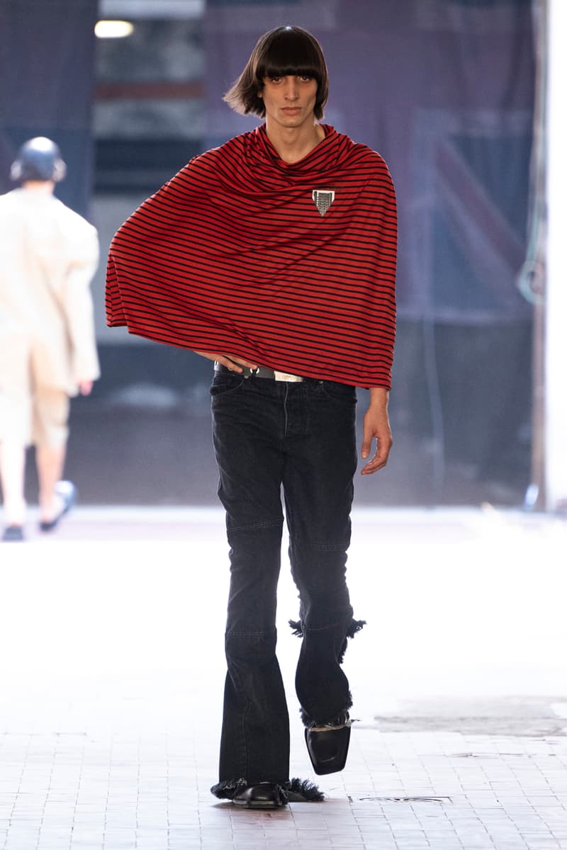 JORDANLUCA Spring/Summer 2023 Runway "SABOTAGE" Collection Milan Fashion Week Jordan Bowen Luca Marchetto