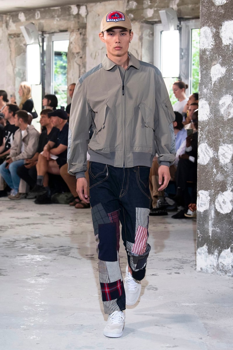 Junya Watanabe MAN spring summer 2023 Collection Runway Photos Info ss23 jean michel basquiat honda coca cola croy lichtenstein release info dateampbell  flowers netflix marilyn monroe 