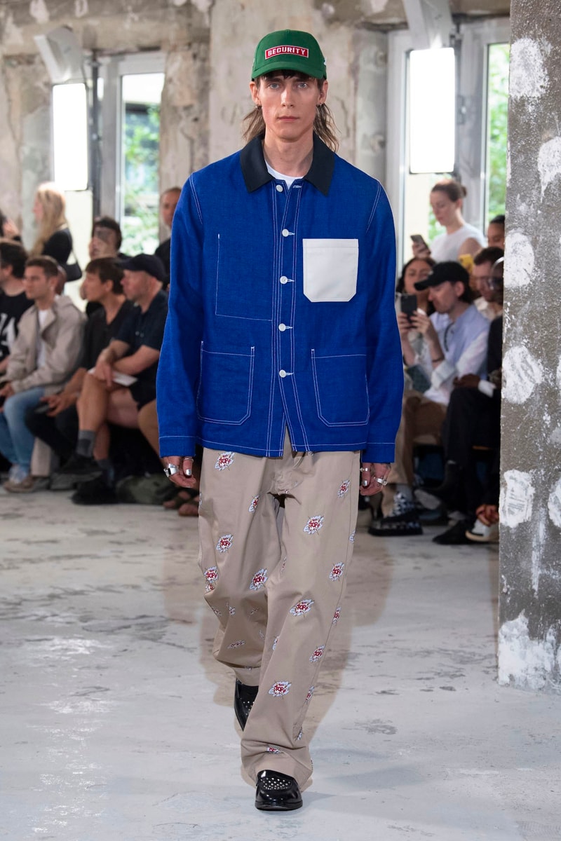 Junya Watanabe MAN spring summer 2023 Collection Runway Photos Info ss23 jean michel basquiat honda coca cola croy lichtenstein release info dateampbell  flowers netflix marilyn monroe 