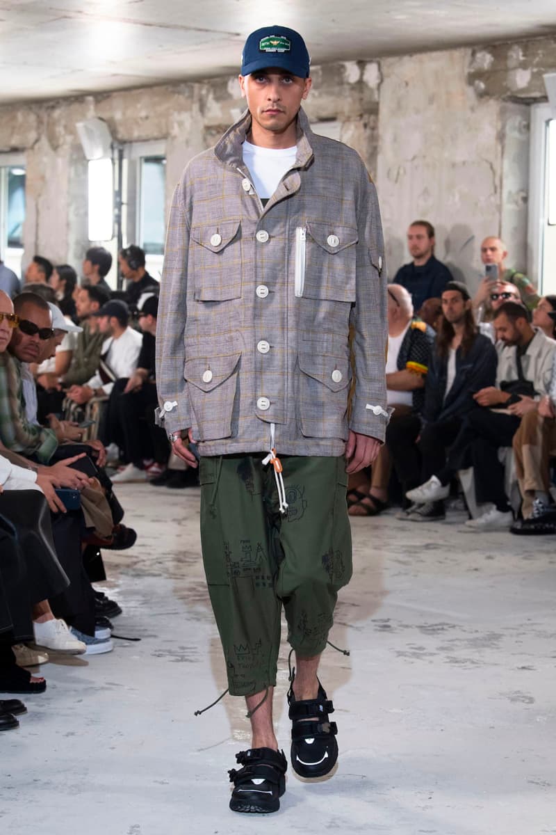 Junya Watanabe MAN spring summer 2023 Collection Runway Photos Info ss23 jean michel basquiat honda coca cola croy lichtenstein release info dateampbell  flowers netflix marilyn monroe 