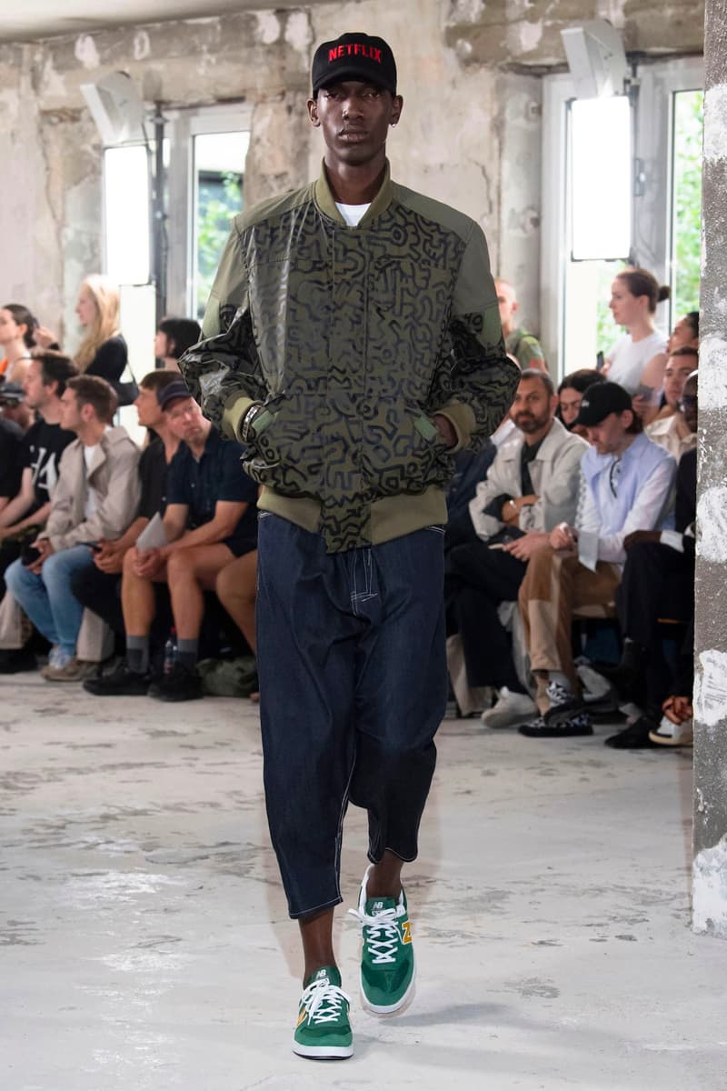 Junya Watanabe MAN spring summer 2023 Collection Runway Photos Info ss23 jean michel basquiat honda coca cola croy lichtenstein release info dateampbell  flowers netflix marilyn monroe 