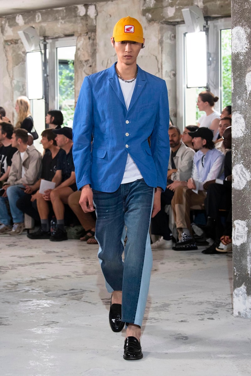 Junya Watanabe MAN spring summer 2023 Collection Runway Photos Info ss23 jean michel basquiat honda coca cola croy lichtenstein release info dateampbell  flowers netflix marilyn monroe 
