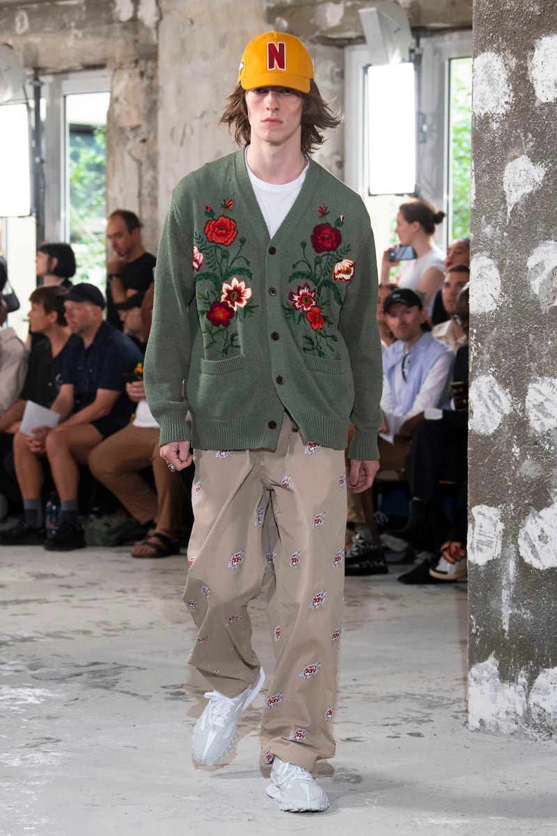 Junya Watanabe MAN spring summer 2023 Collection Runway Photos Info ss23 jean michel basquiat honda coca cola croy lichtenstein release info dateampbell  flowers netflix marilyn monroe 