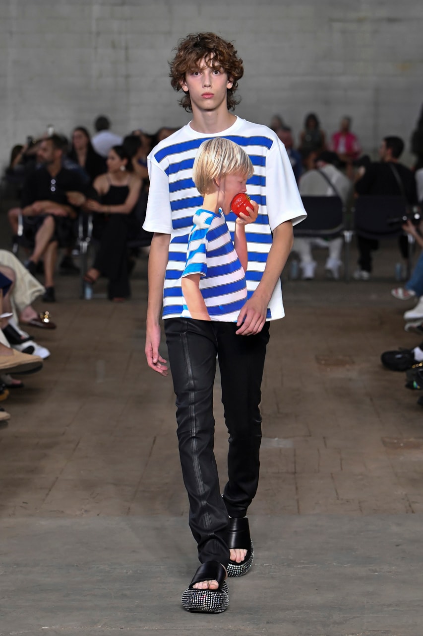 london paris milan fashion week pitti uomo spring summer 2023 best shows highlights jw jonathan anderson loewe prada miuccia raf simons louis vuitton virgil abloh thom browne martine rose charles jeffrey loverboy y/project glenn martens dior kim jones kenzo nigo winnie new york home plisse issey miyake nahmias grace wales bonner