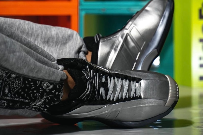Kobe Bryant adidas Crazy 1 OG Metallic Silver On-Foot Look Re-Release Info Date Buy Price 