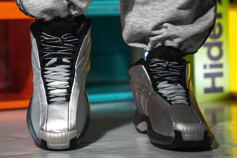 Kobe Bryant adidas Crazy 1 OG Metallic Silver On-Foot Look Re-Release Info Date Buy Price 