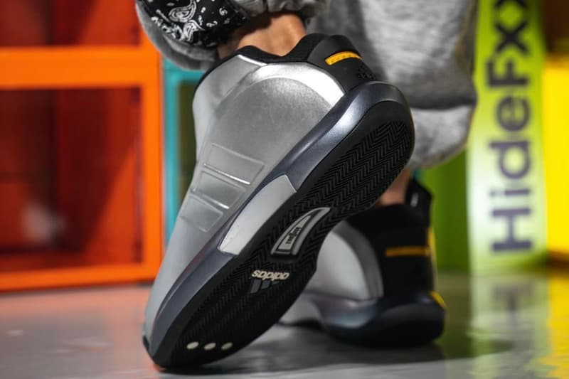 Kobe Bryant adidas Crazy 1 OG Metallic Silver On-Foot Look Re-Release Info Date Buy Price 