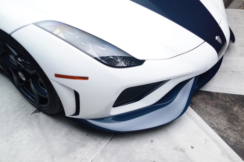 koenigsegg north america last final regera delivery carbon fiber blue trim special exterior body panels bodywork 