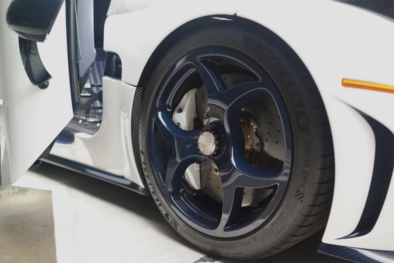 koenigsegg north america last final regera delivery carbon fiber blue trim special exterior body panels bodywork 