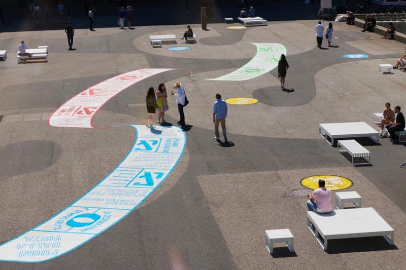 Lawrence Weiner 'OUT OF SIGHT' Art Basel 2022 Art