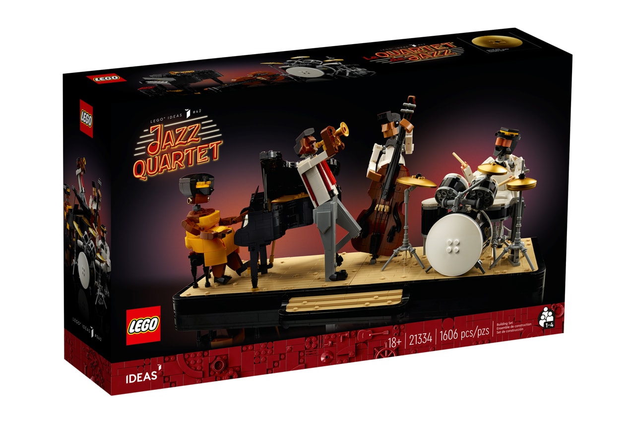 LEGO Ideas Jazz Quartet Set 21334 Release Date info hsinwei chi music fan made 1606 pieces