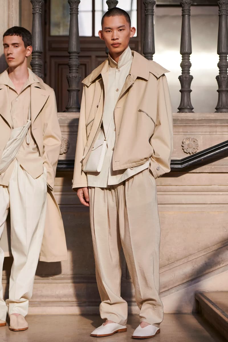 LEMAIRE Spring/Summer 2023 Collection Backstage parisian elegance movement simplistic sophsiticated take 