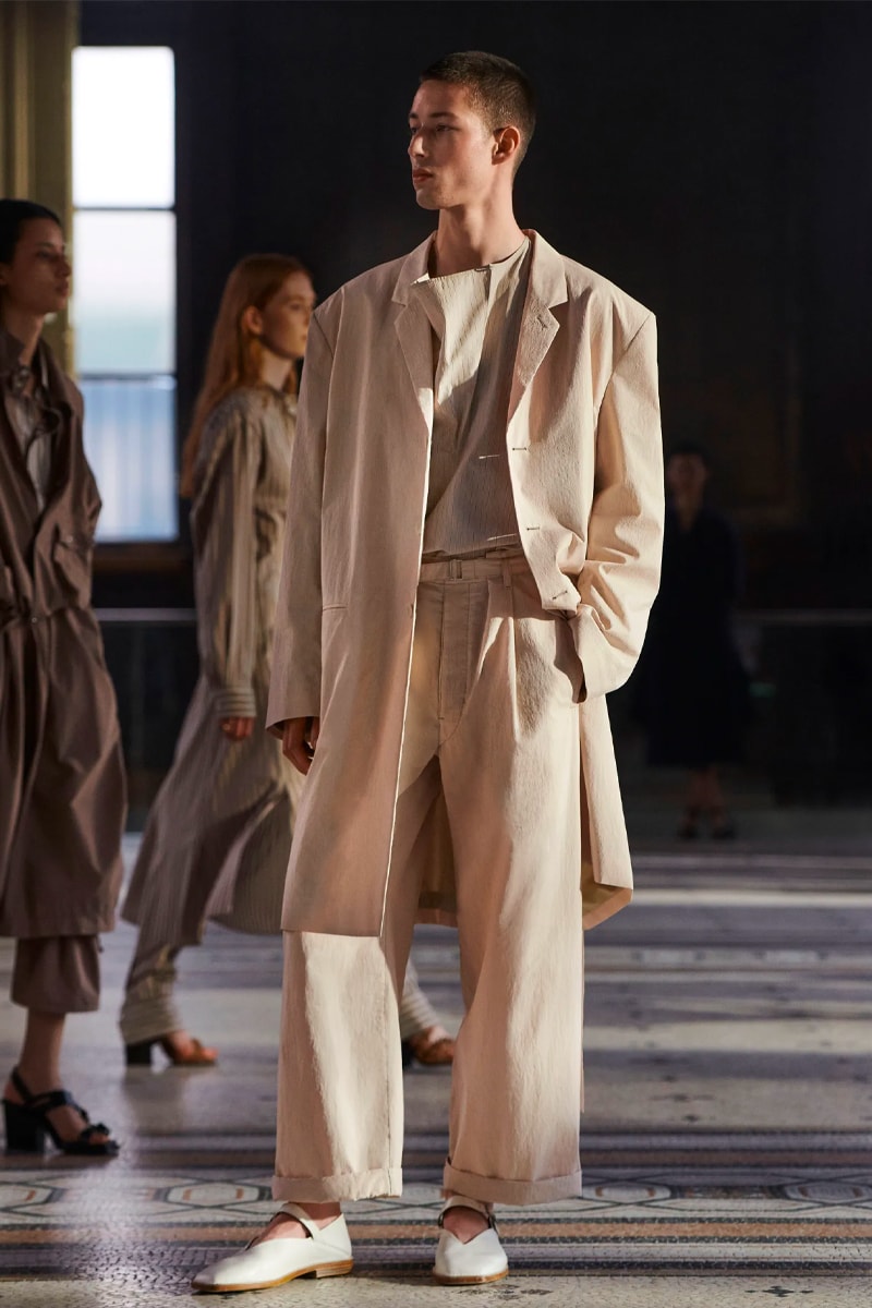 LEMAIRE Spring/Summer 2023 Collection Backstage parisian elegance movement simplistic sophsiticated take 