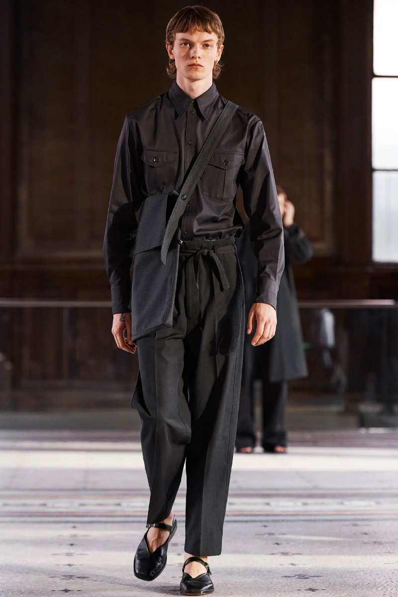 LEMAIRE Spring/Summer 2023 Collection Backstage parisian elegance movement simplistic sophsiticated take 