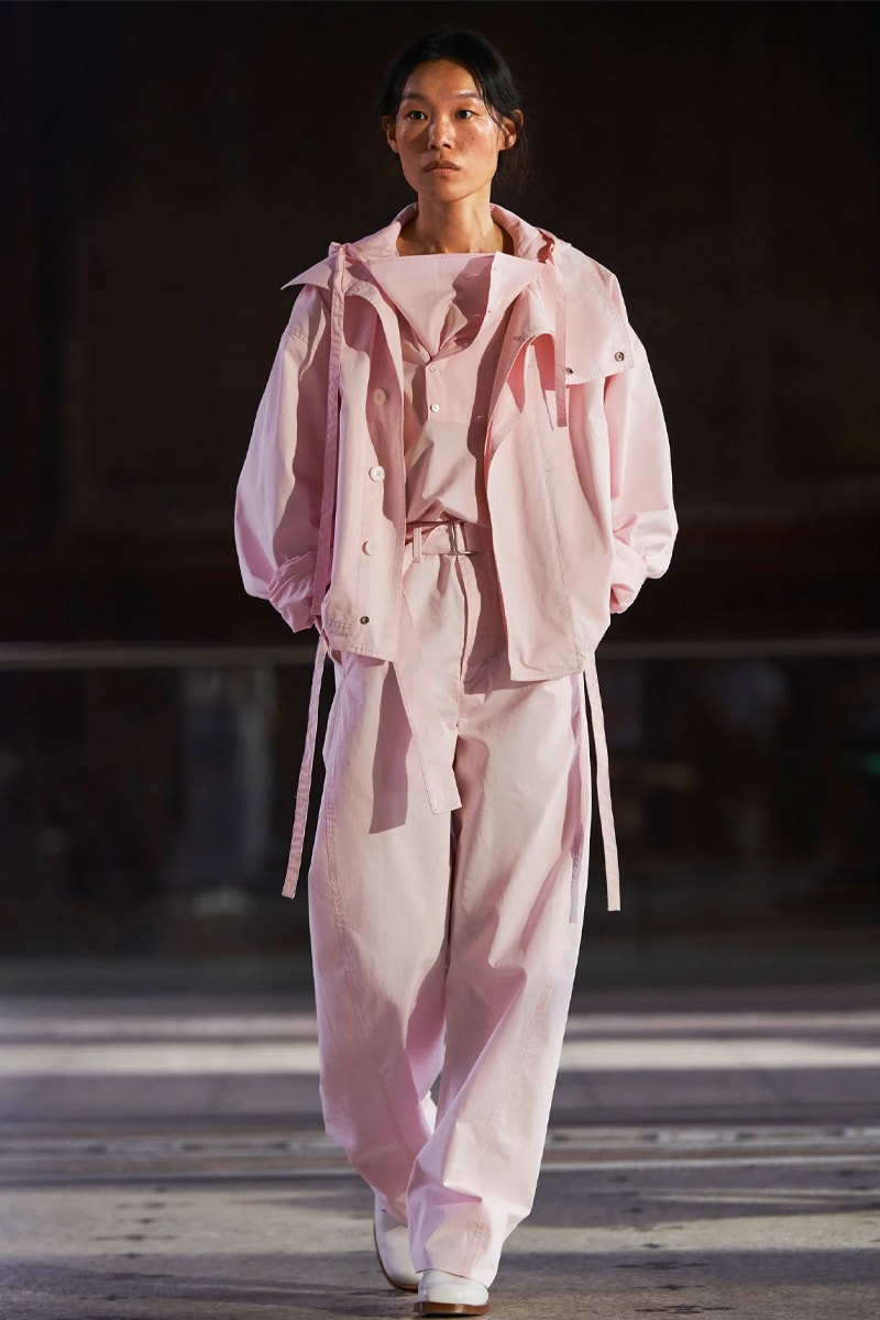 LEMAIRE Spring/Summer 2023 Collection Backstage parisian elegance movement simplistic sophsiticated take 