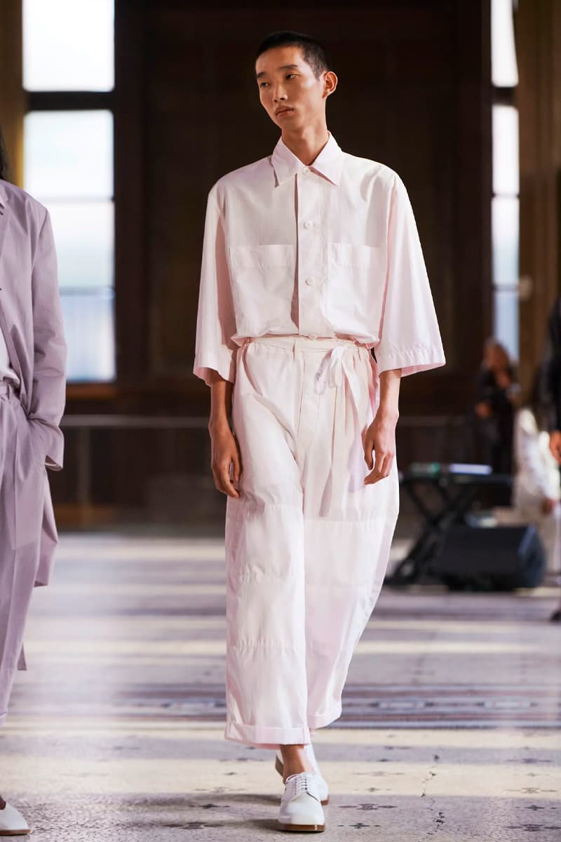 LEMAIRE Spring/Summer 2023 Collection Backstage parisian elegance movement simplistic sophsiticated take 