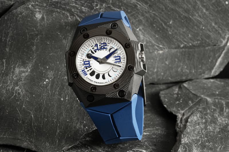 The Oktopus Moon Becomes The First Watch From The Brand Encased Entirely In Lightweight 3D Thin-Ply Carbon.