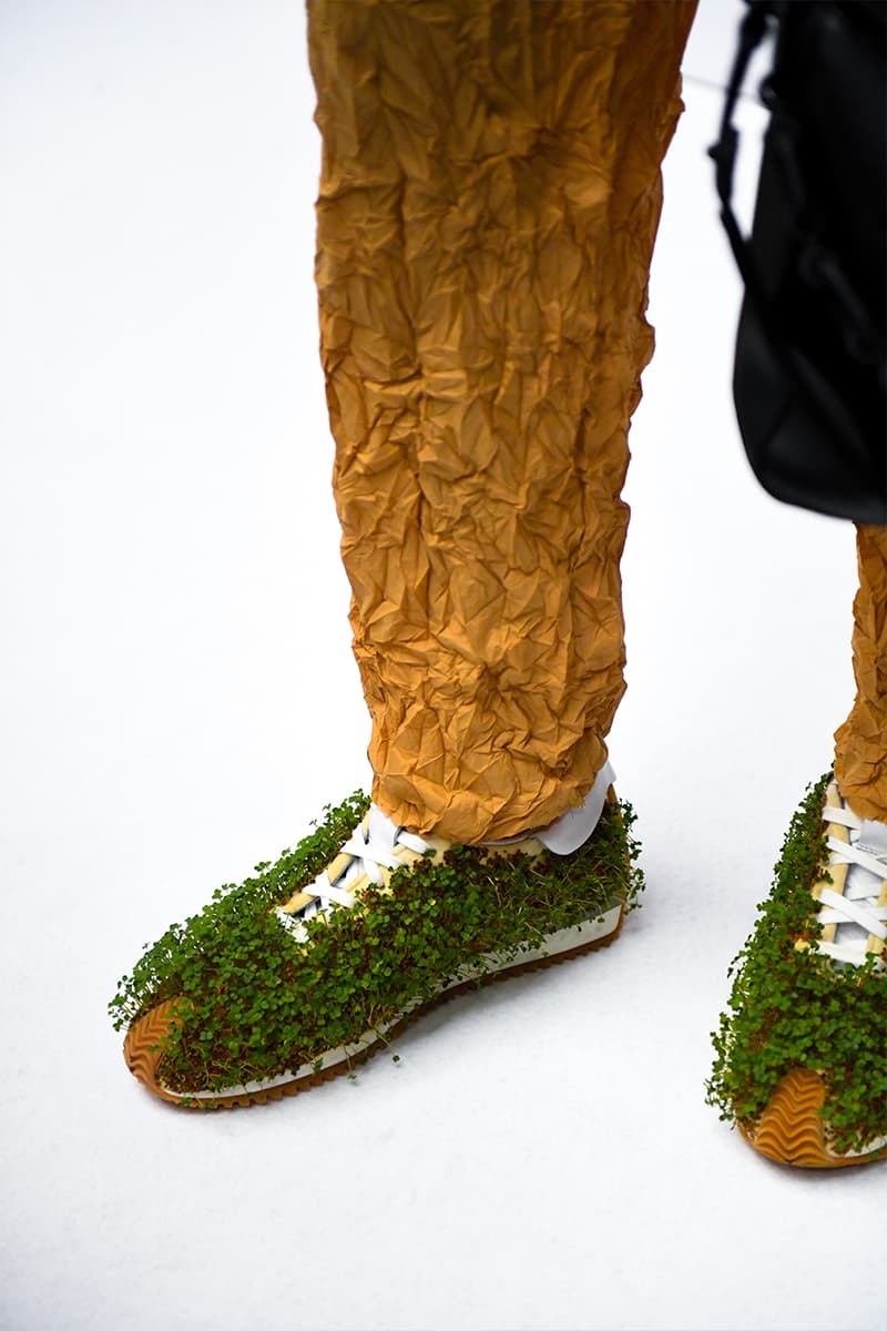 Loewe SS23 Is a Vibrant Fusion of Nature and Technology jonathan anderson paris fashion week birds fish grass shoes