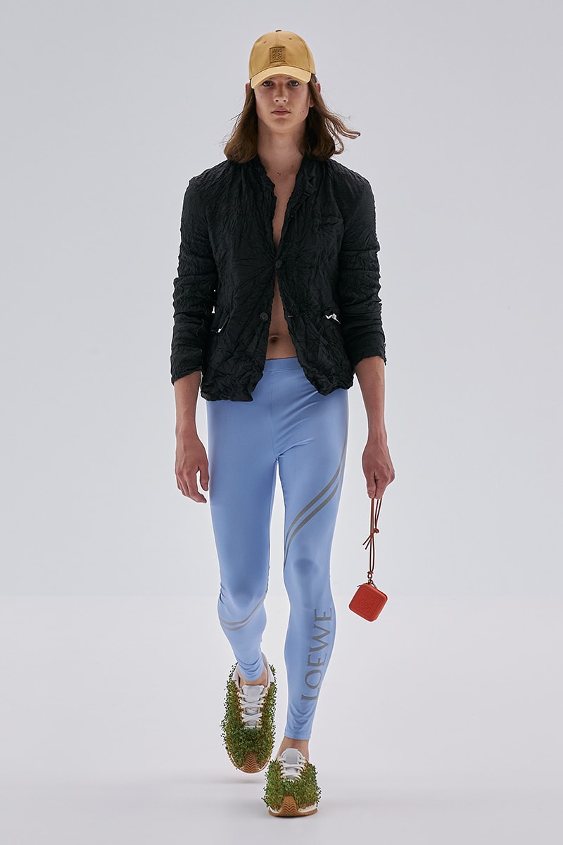 Loewe SS23 Is a Vibrant Fusion of Nature and Technology jonathan anderson paris fashion week birds fish grass shoes