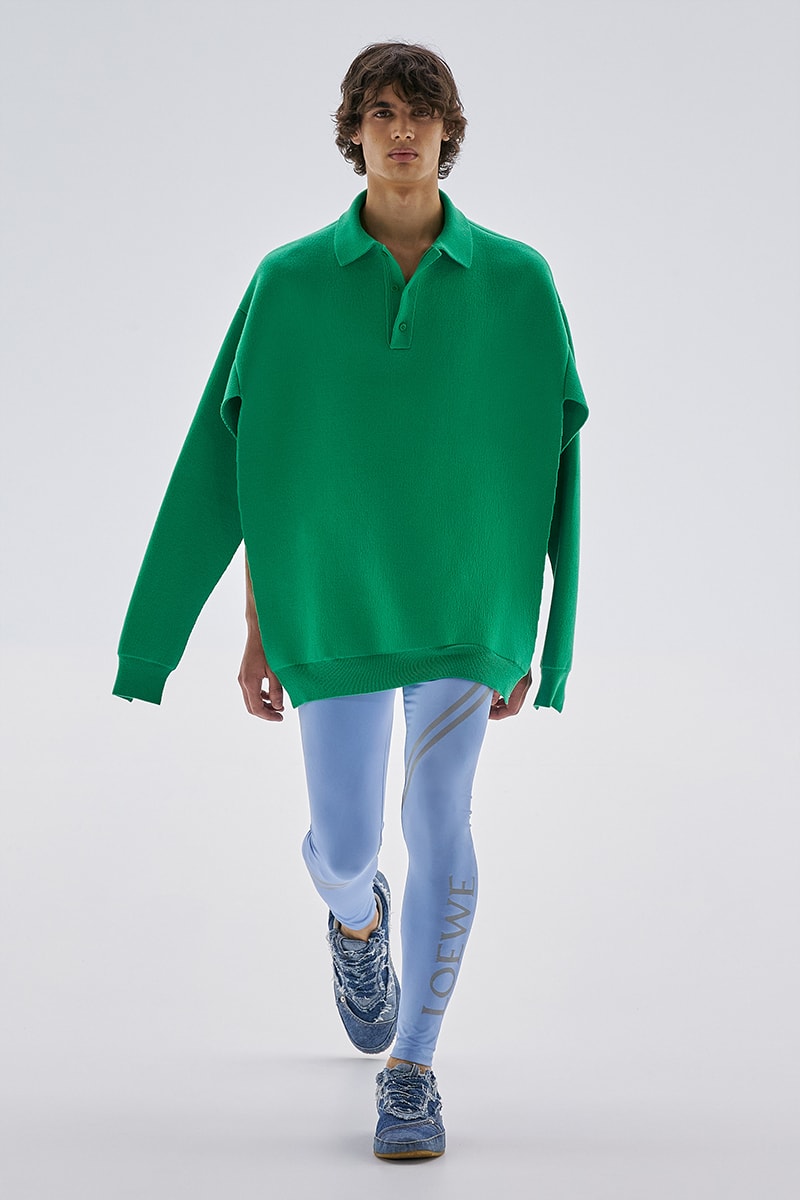 Loewe SS23 Is a Vibrant Fusion of Nature and Technology jonathan anderson paris fashion week birds fish grass shoes