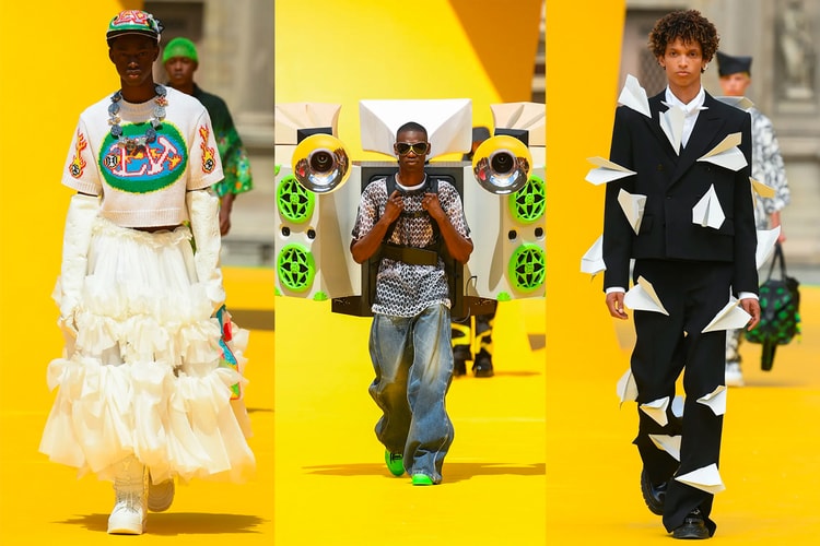 Complex Style on X: From Pharrell's fuzzy Louis Vuitton slippers to  MSCHF's big yellow boots collab with Crocs, we rounded up some of the  sneakers that debuted during Men's Paris Fashion Week