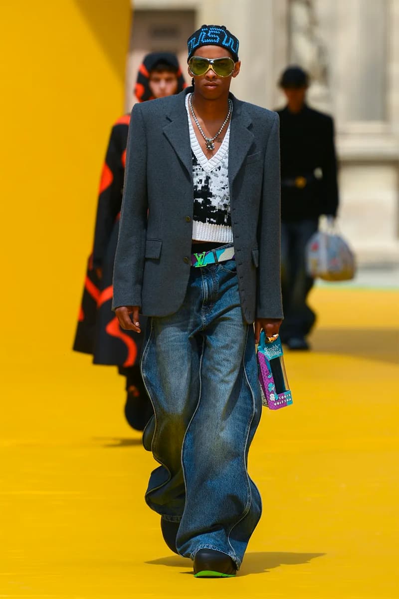 Louis Vuitton SS23 Spring Summer 2023 Paris Fashion Week Mens Runway Show Kendrick Lamar Performance FAMU Marching 100 Band Review LV Virgil Abloh