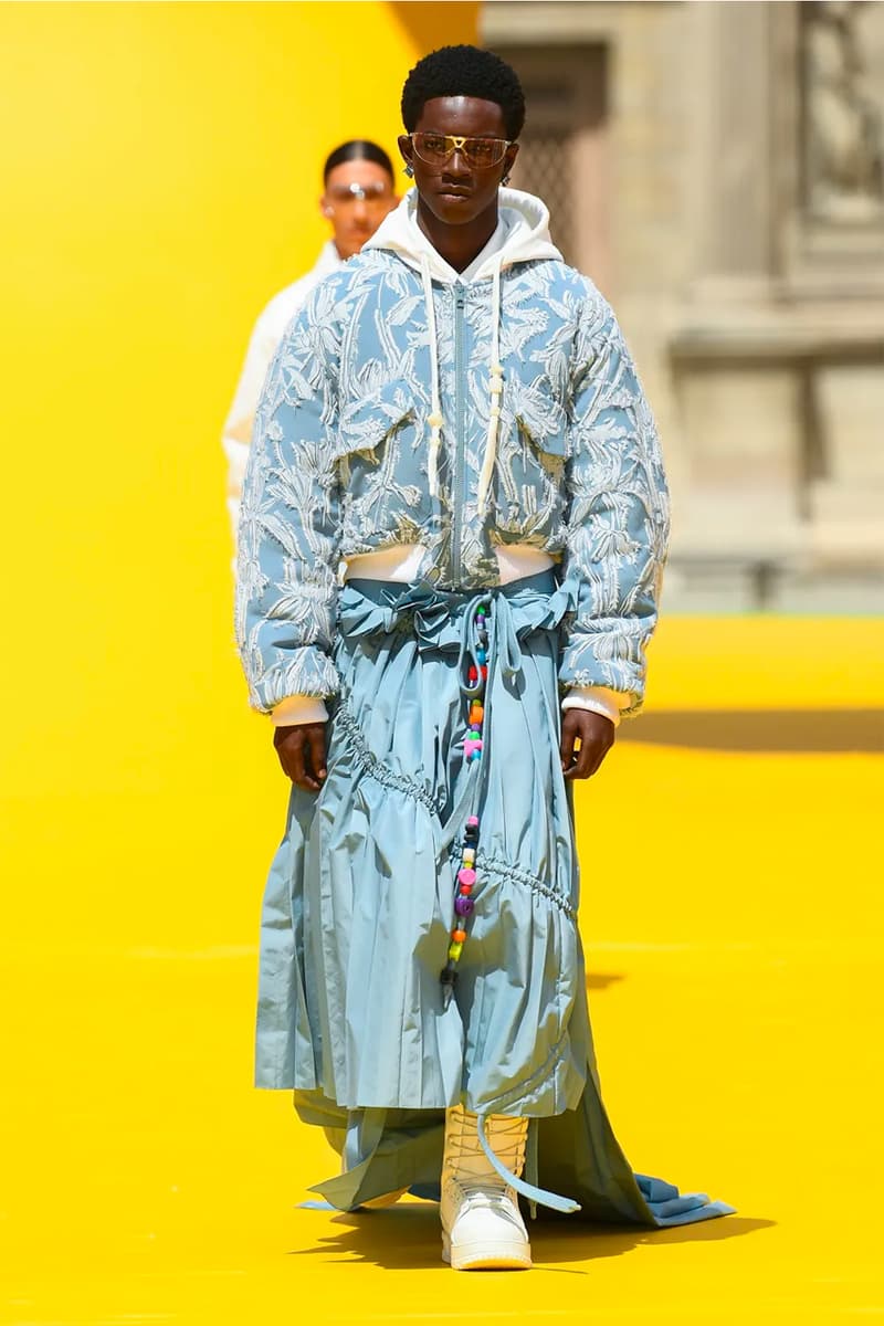 Louis Vuitton SS23 Spring Summer 2023 Paris Fashion Week Mens Runway Show Kendrick Lamar Performance FAMU Marching 100 Band Review LV Virgil Abloh