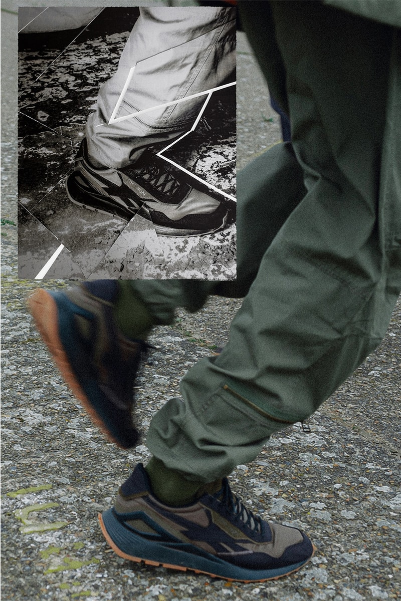 maharishi reebok classic legacy az subdued release details olive black ripstop nylon