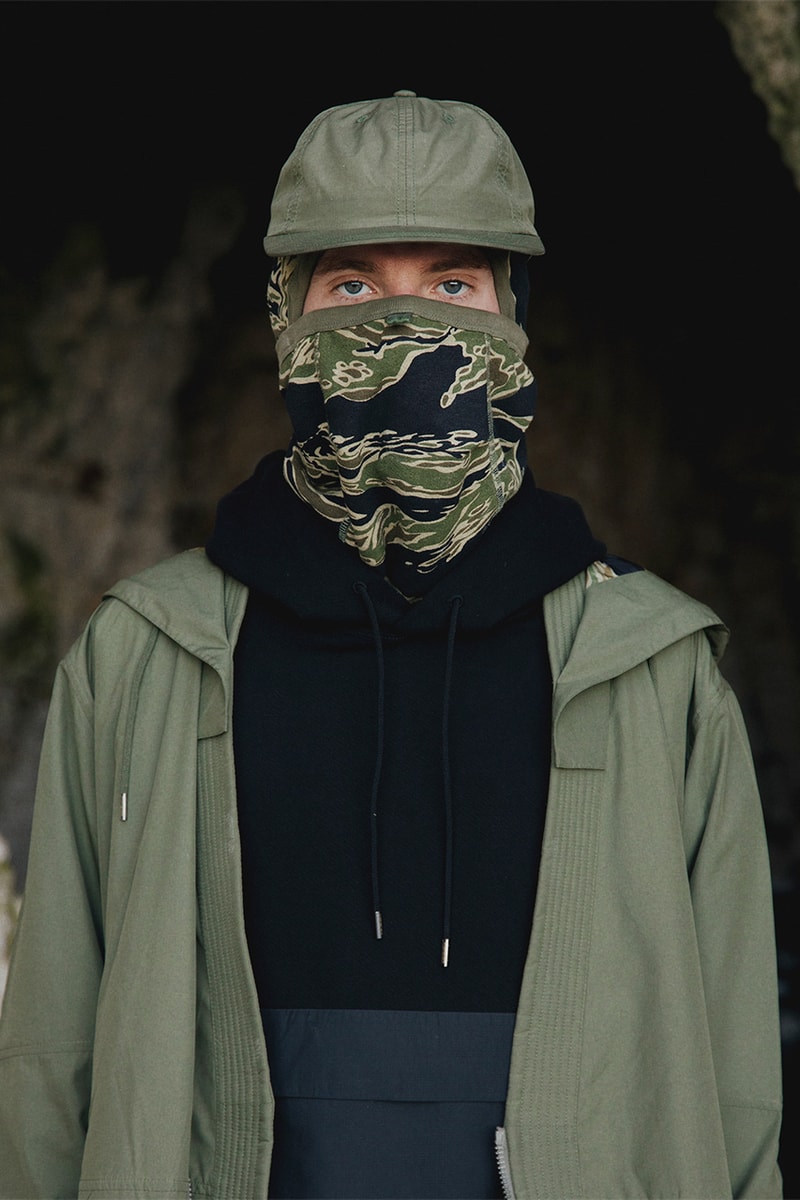 maharishi spring summer 2022 tech special forces lookbook release details information tigerskins