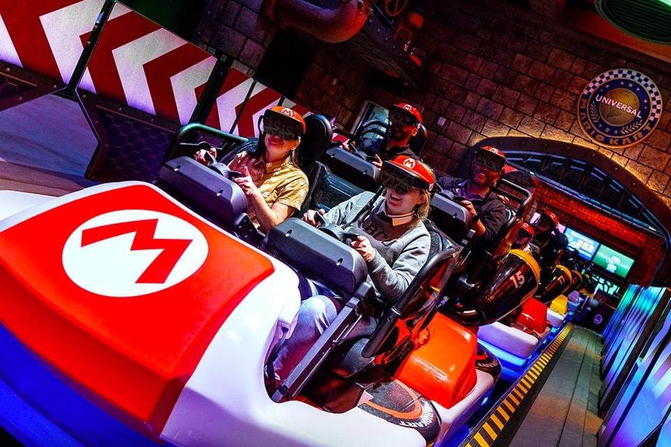 First Look 'Mario Kart'-Themed Attraction Universal Studios Hollywood