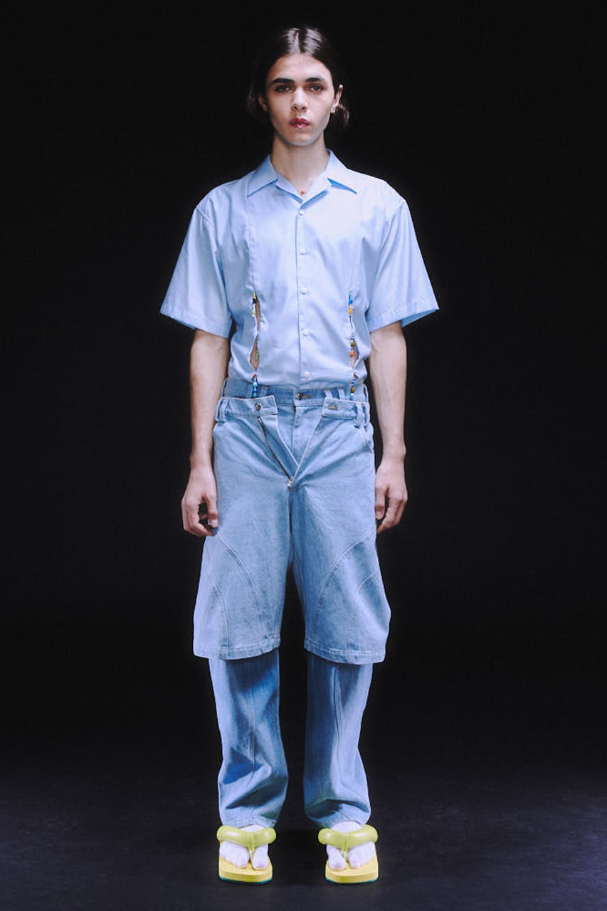 Young Designer Marshall Columbia Presents a Meticulously Self Reflective Collection for SS22