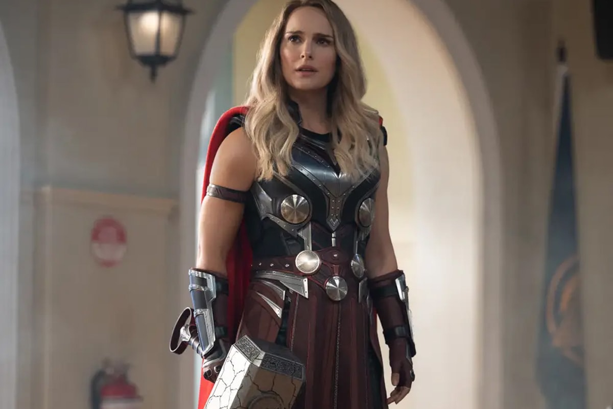 marvel studios cinematic universe thor love and thunder natalie portman height increase deck walking path kevin feige
